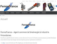 Tablet Screenshot of fennofrance.com